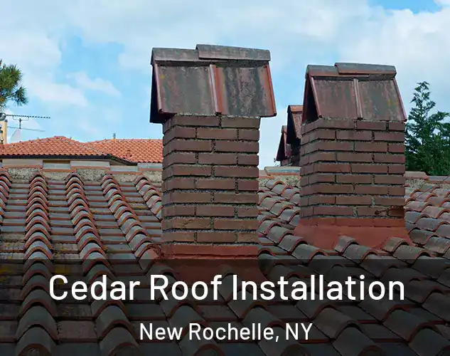  Cedar Roof Installation New Rochelle, NY