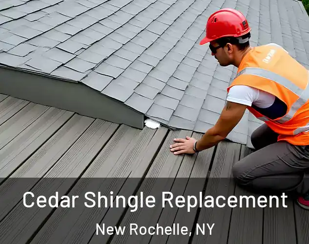  Cedar Shingle Replacement New Rochelle, NY