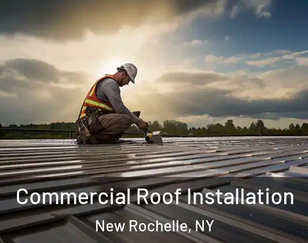  Commercial Roof Installation New Rochelle, NY