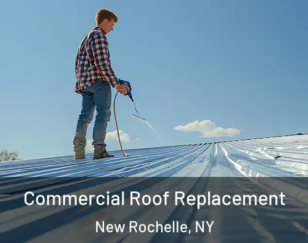  Commercial Roof Replacement New Rochelle, NY
