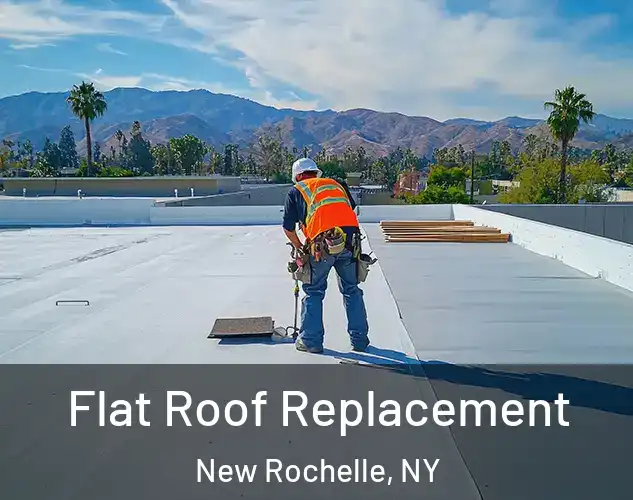  Flat Roof Replacement New Rochelle, NY