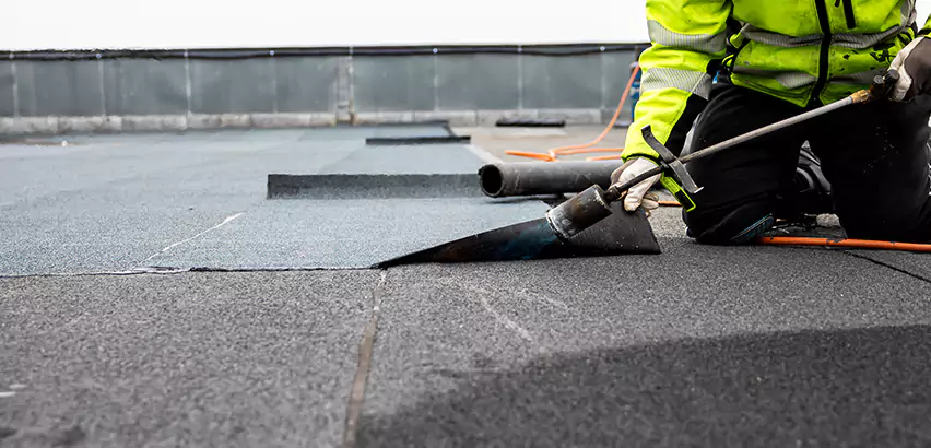Residential Flat Roof Repair in New Rochelle