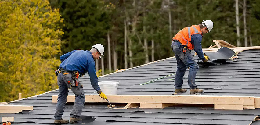 Garage Felt Roof Replacement in New Rochelle