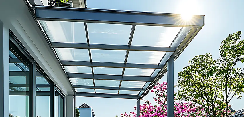 Glass Patio Roof Installation in New Rochelle