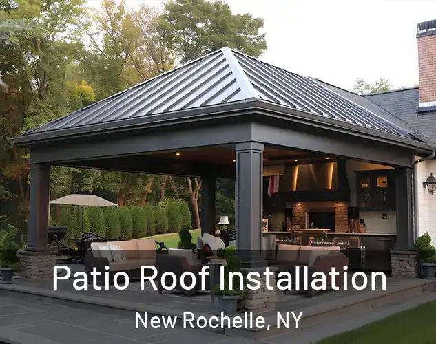  Patio Roof Installation New Rochelle, NY