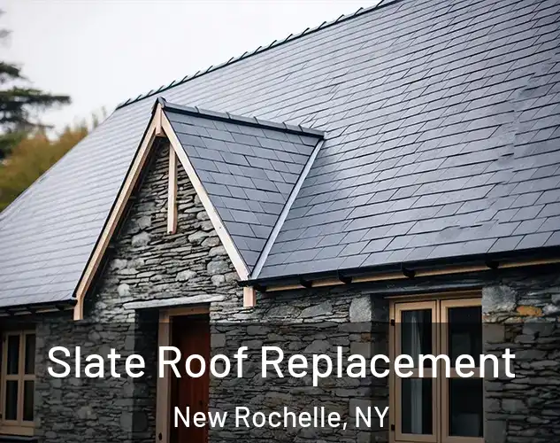  Slate Roof Replacement New Rochelle, NY