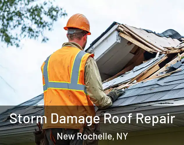  Storm Damage Roof Repair New Rochelle, NY