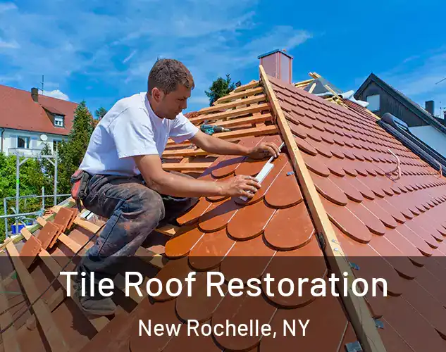  Tile Roof Restoration New Rochelle, NY